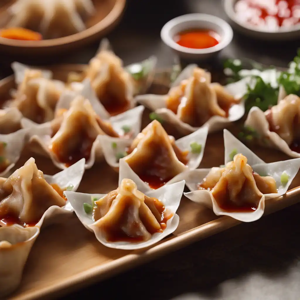 Sweet and Sour Wontons