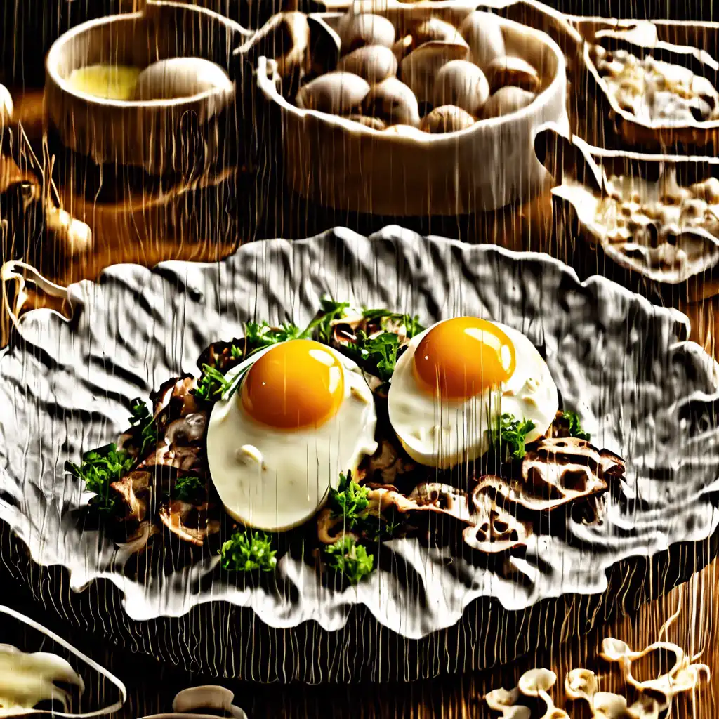 Egg with Mushroom