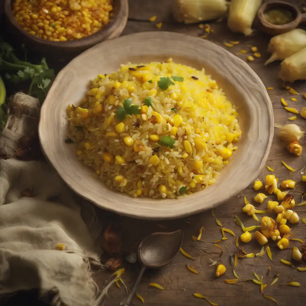 Sweetcorn Pilaf