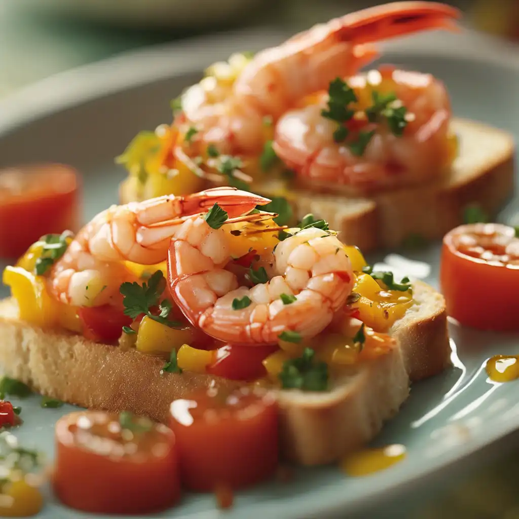 Shrimp on Toast