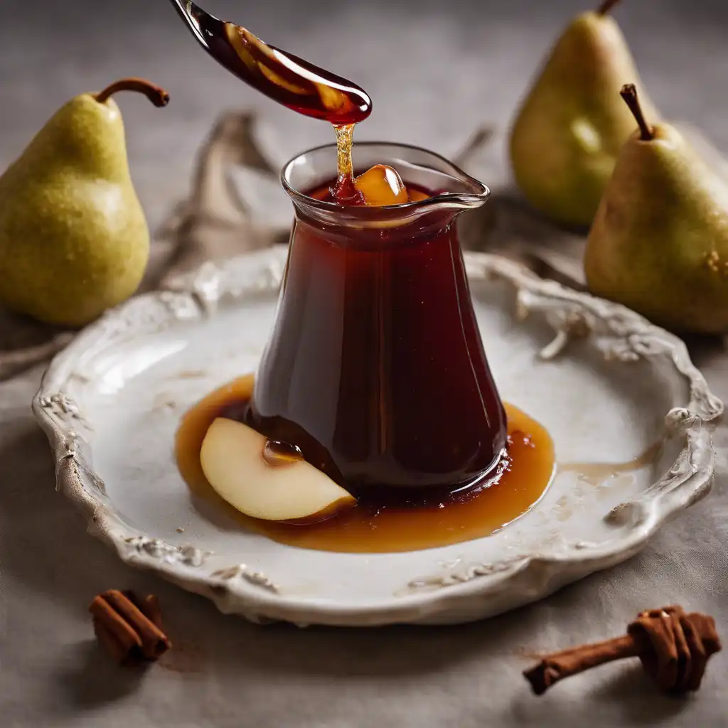 Pear Compote with Porto Wine