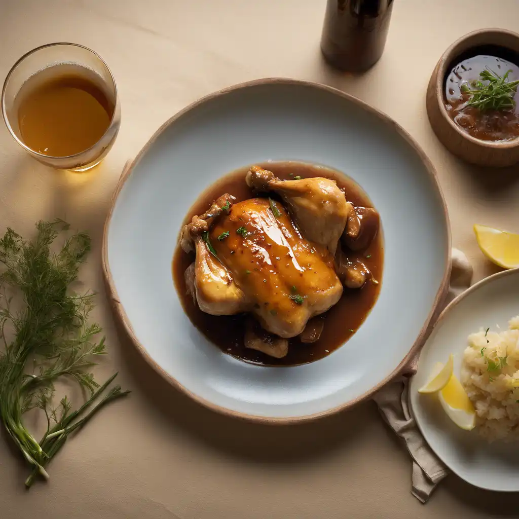 Braised Chicken with Beer