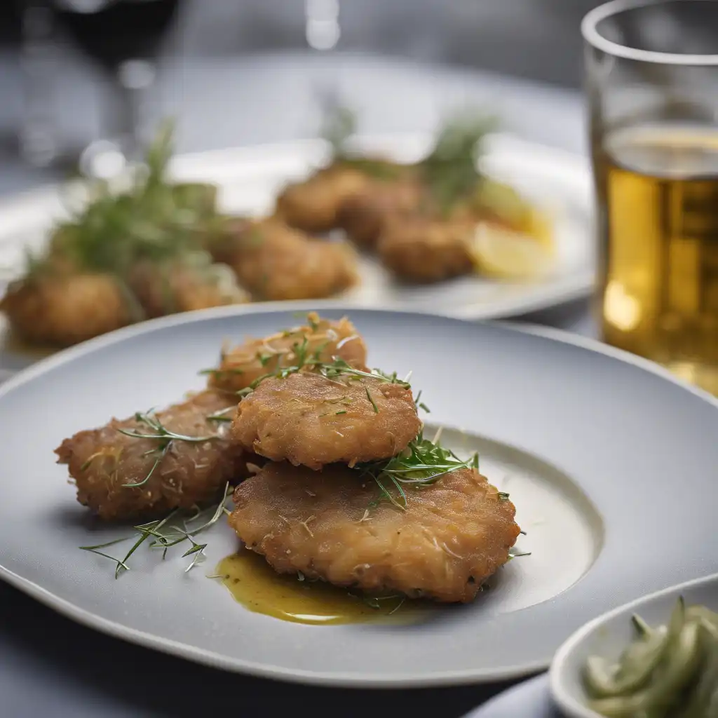 Grey Mullet Fritters with Wheat