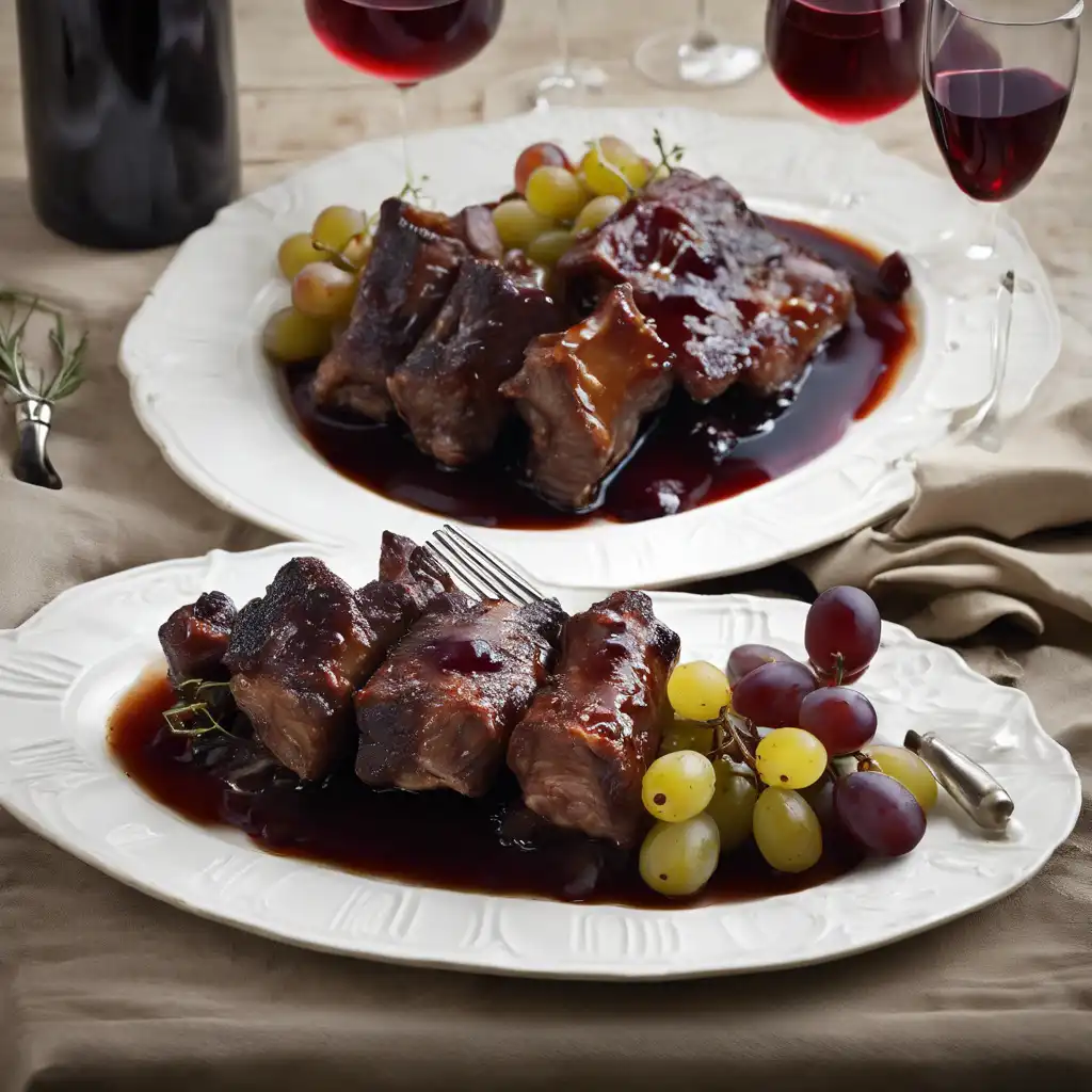 "Greek-Style Pork Ribs"