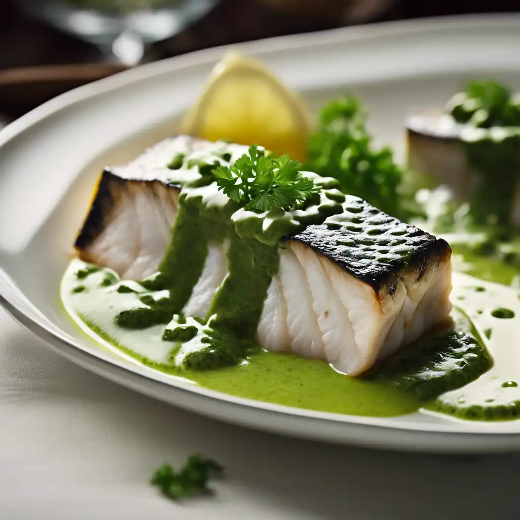 Eel Fillets with Parsley Sauce