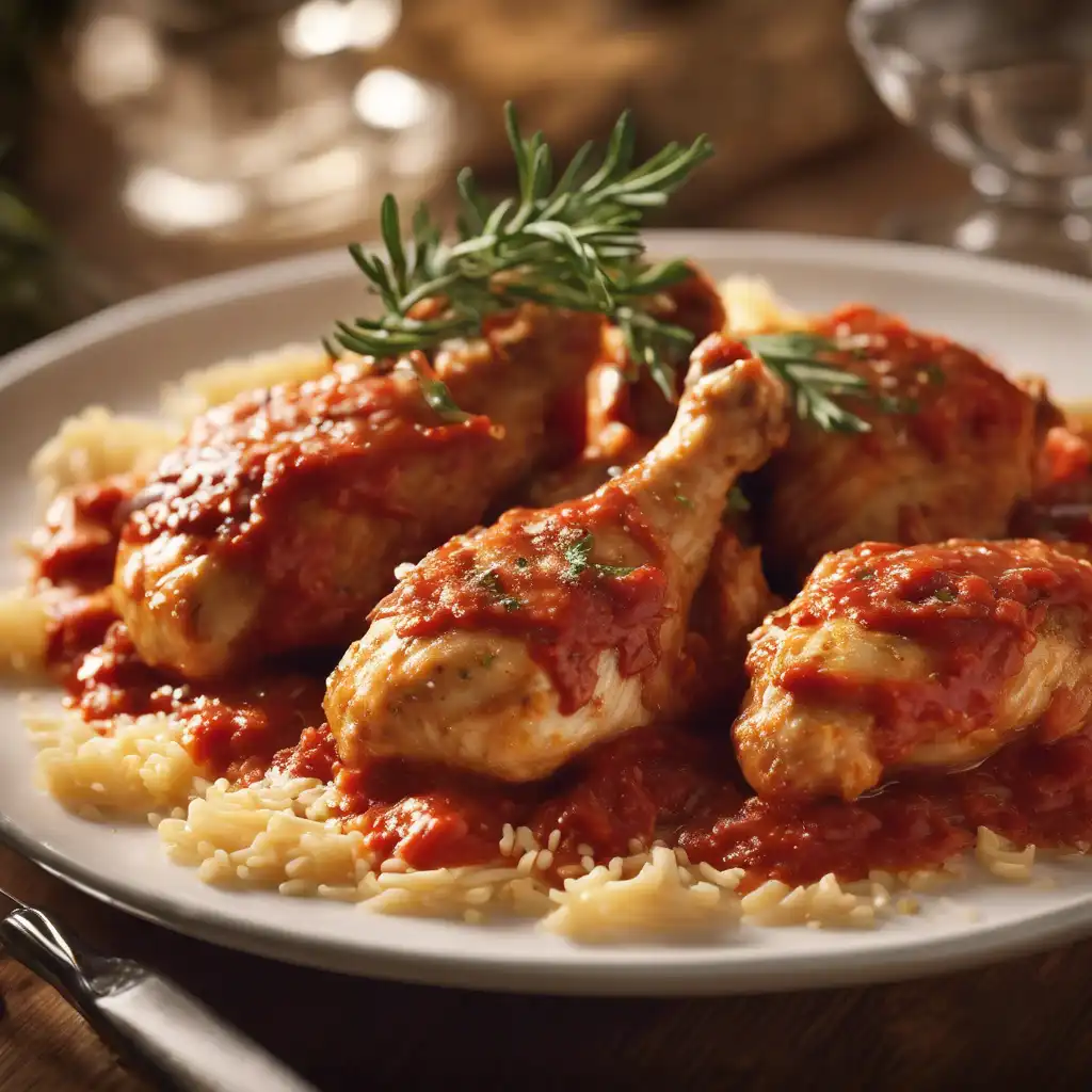 Chicken with Parmesan Cheese