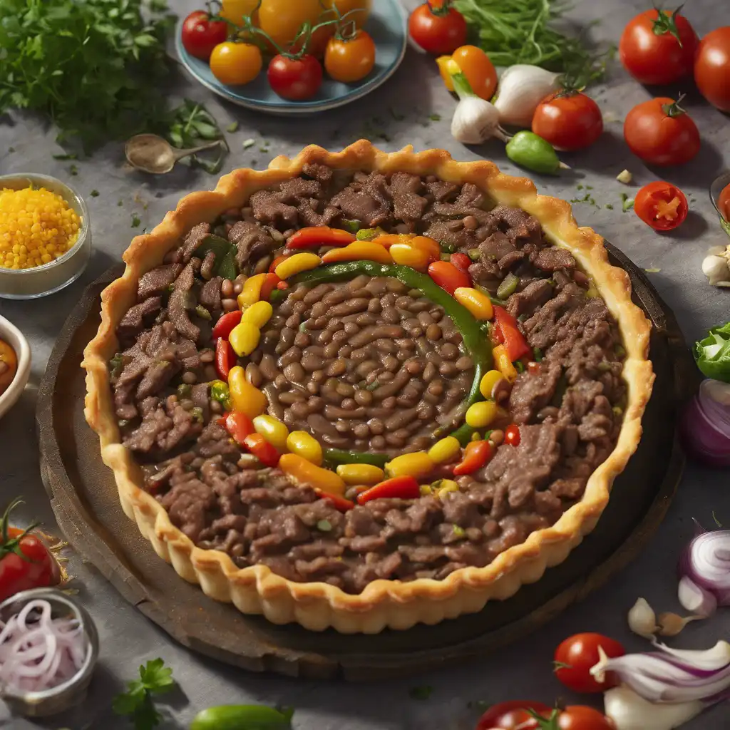 Mexican Beef Tart