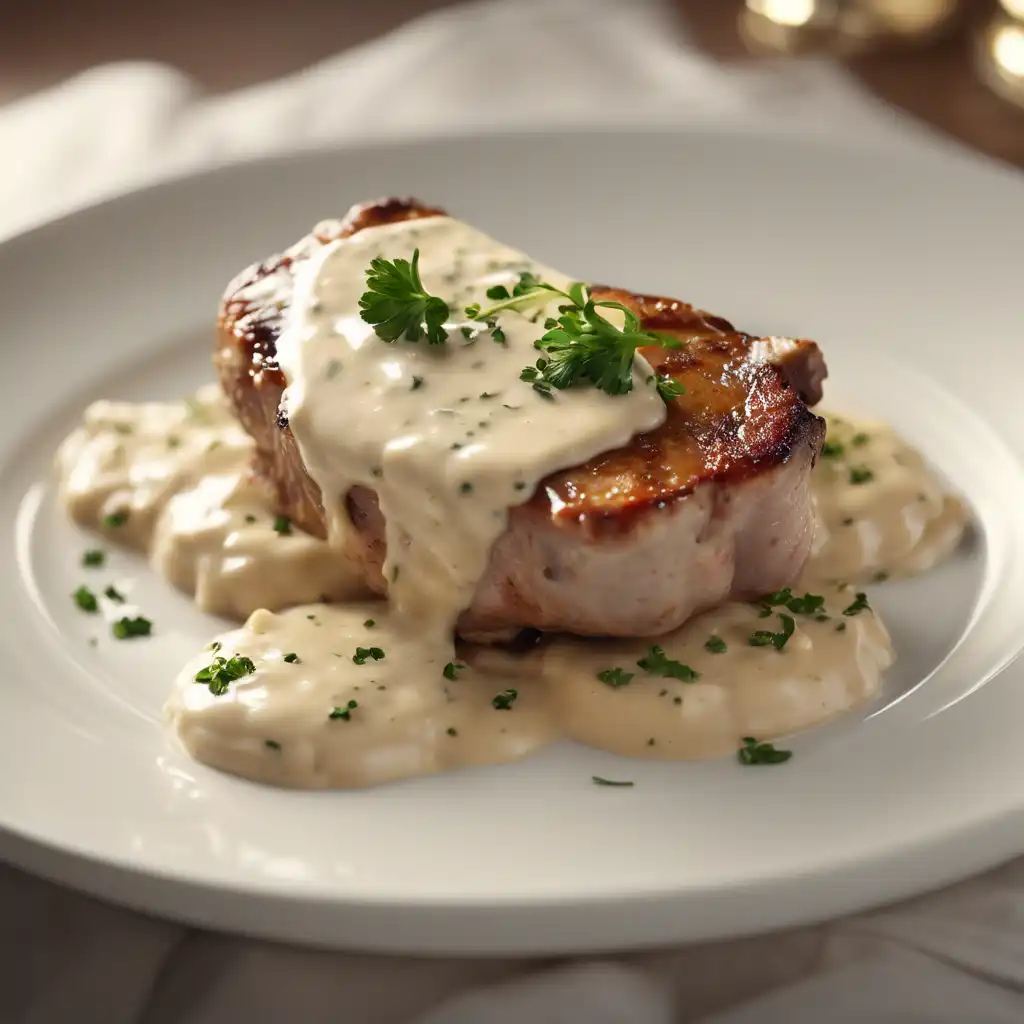 Pork Chop with Cream