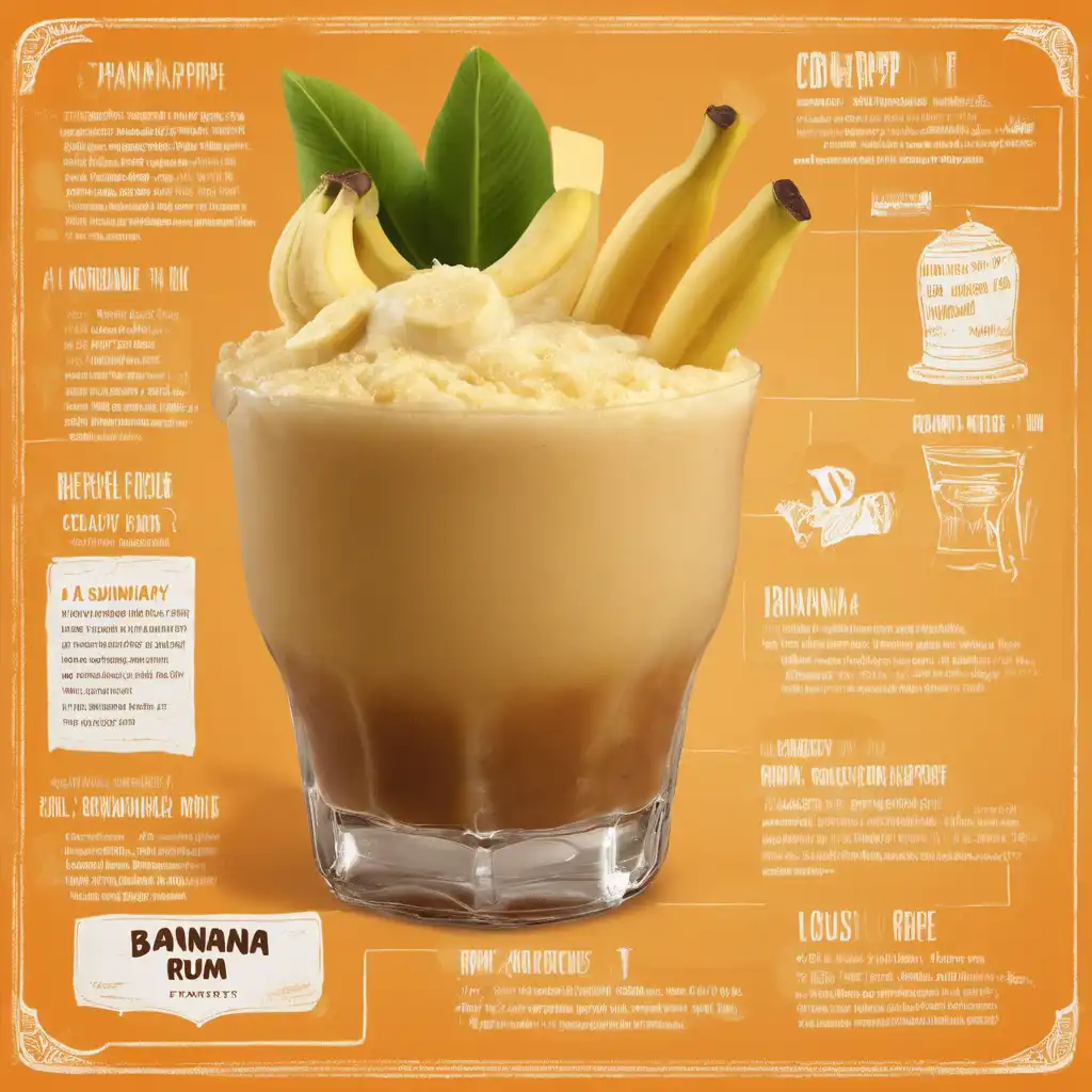 Banana Rum Frappé