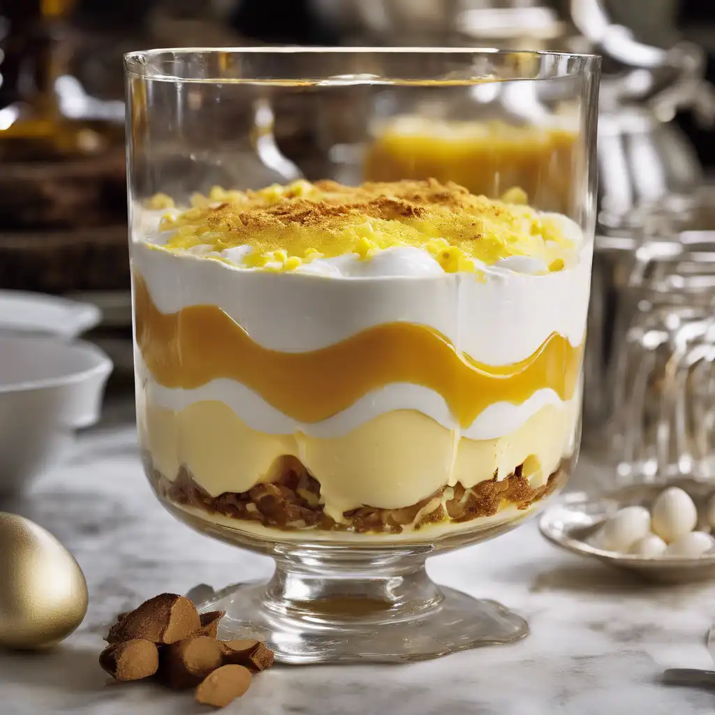 Egg Rum Trifle