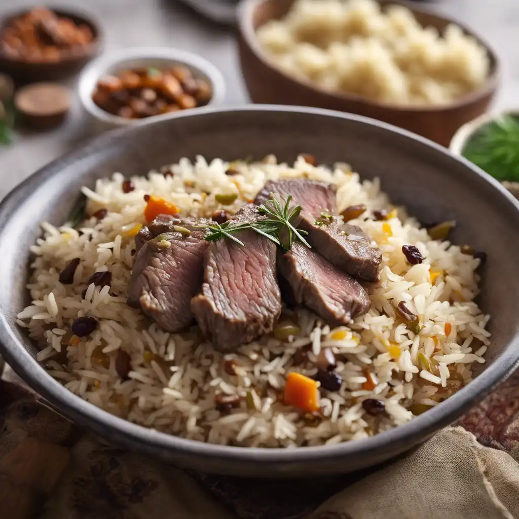 Lamb and Rice Pilaf