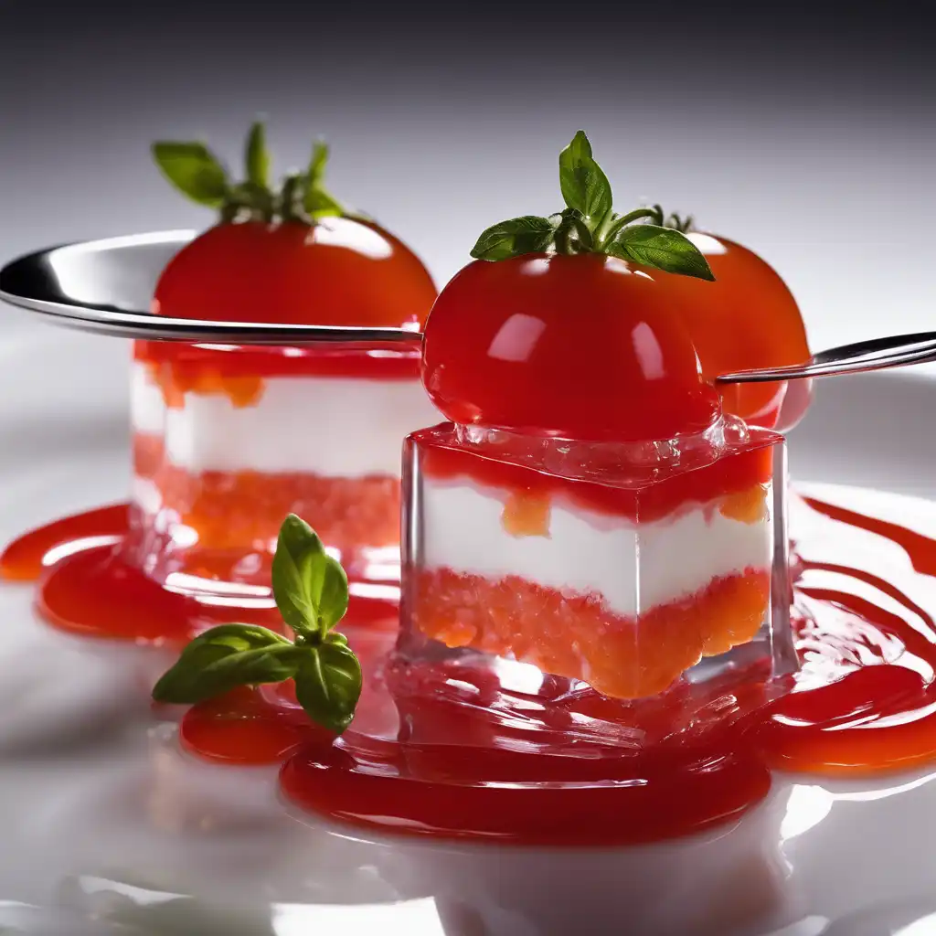 Tomato Jellied Dessert