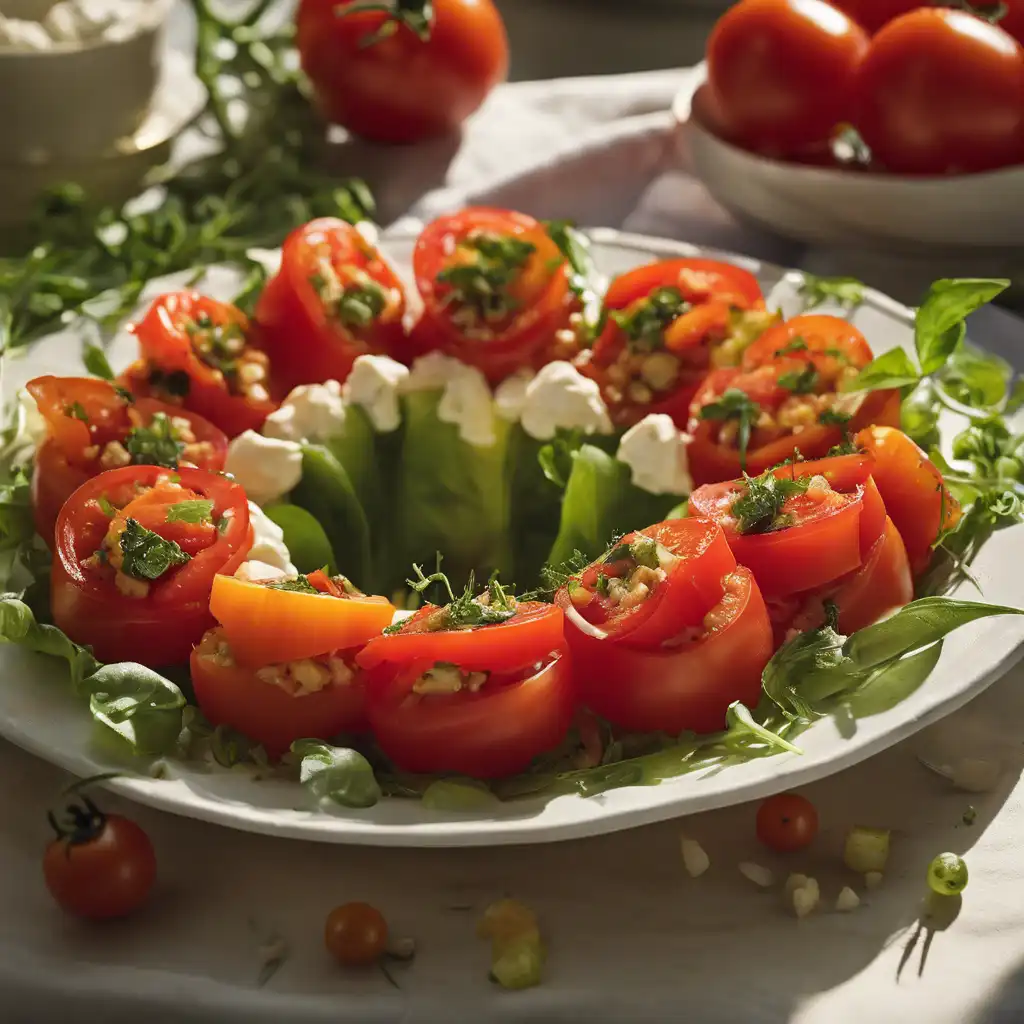 Tomato Stuffed Salad