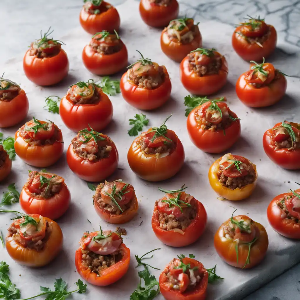 Stuffed Tomatoes with Meat