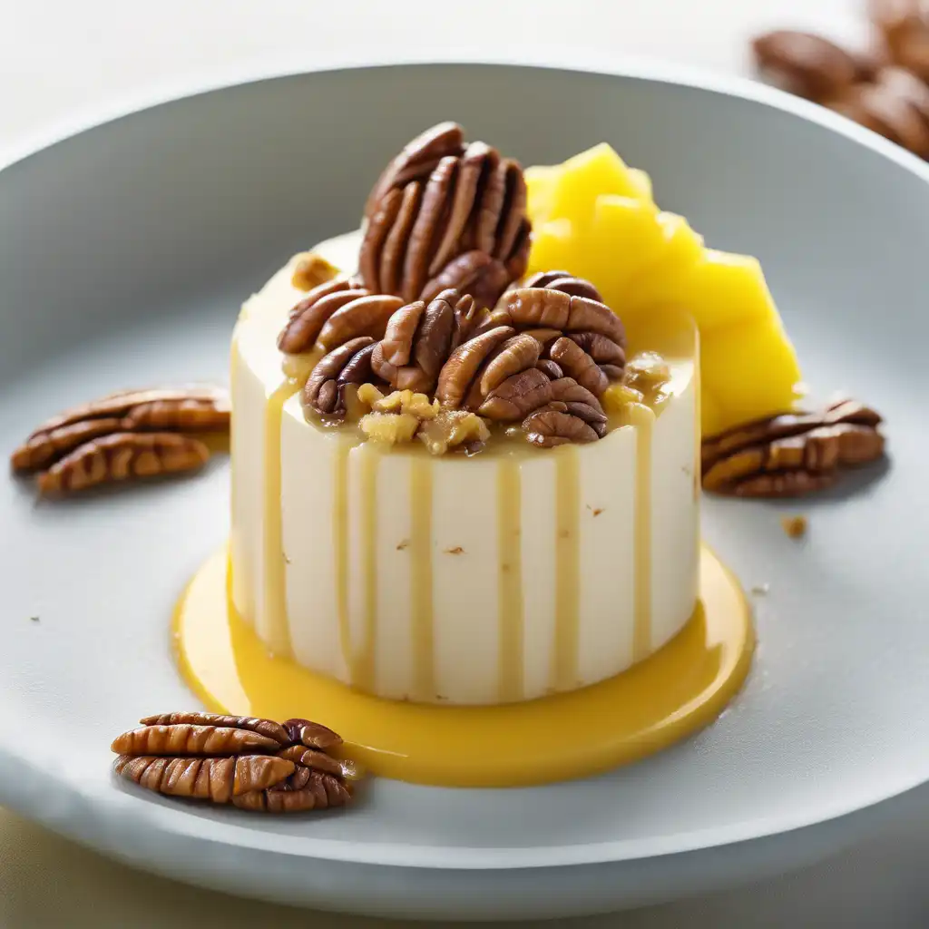 Pecan and Pineapple Mousse