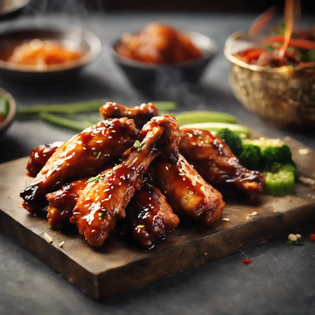 Chicken Wings with Chinese Flavor