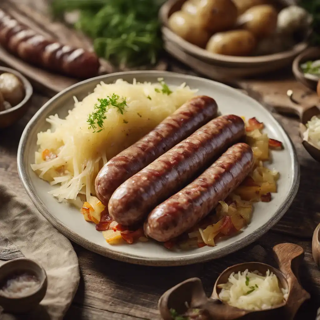 Sausage with Sauerkraut