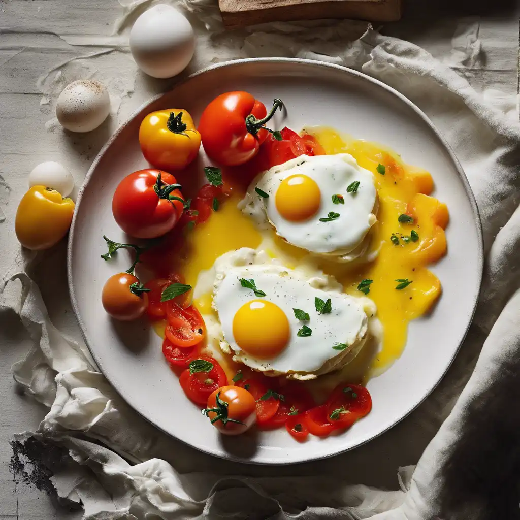 Egg with Ricotta and Pepper