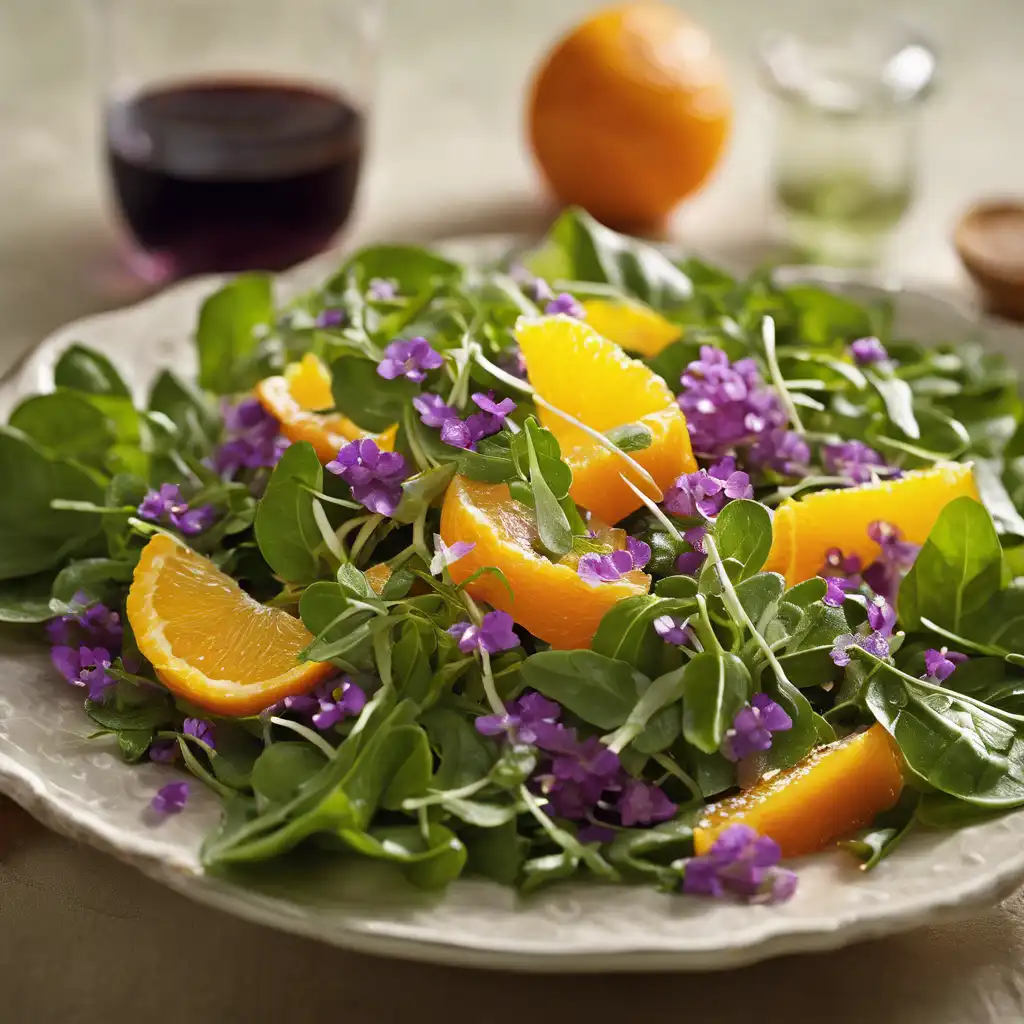 Sweet Verbena and Orange Salad