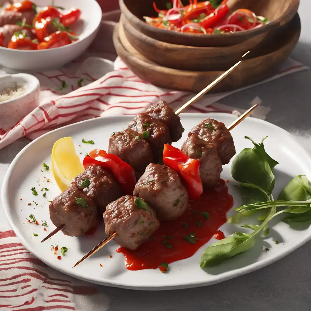 Beef Meat Skewer