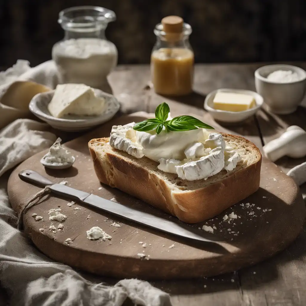 Bread with Ricotta