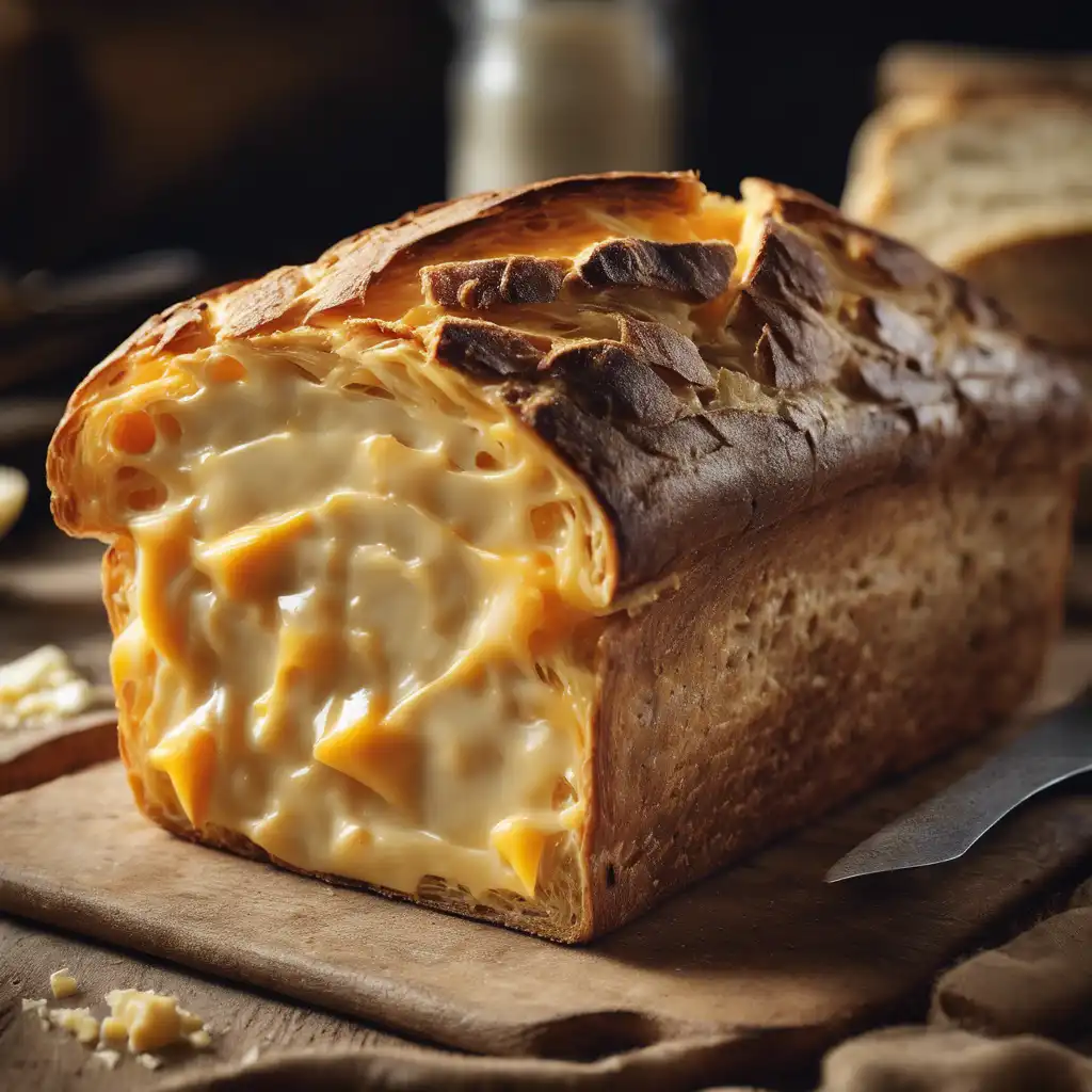 Sourdough Bread with Cheddar Cheese