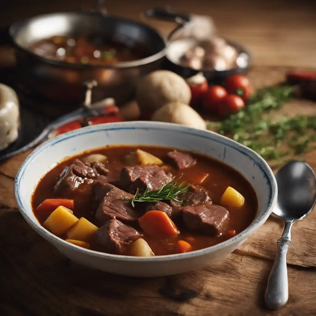 Beef and Canjiquinha Stew