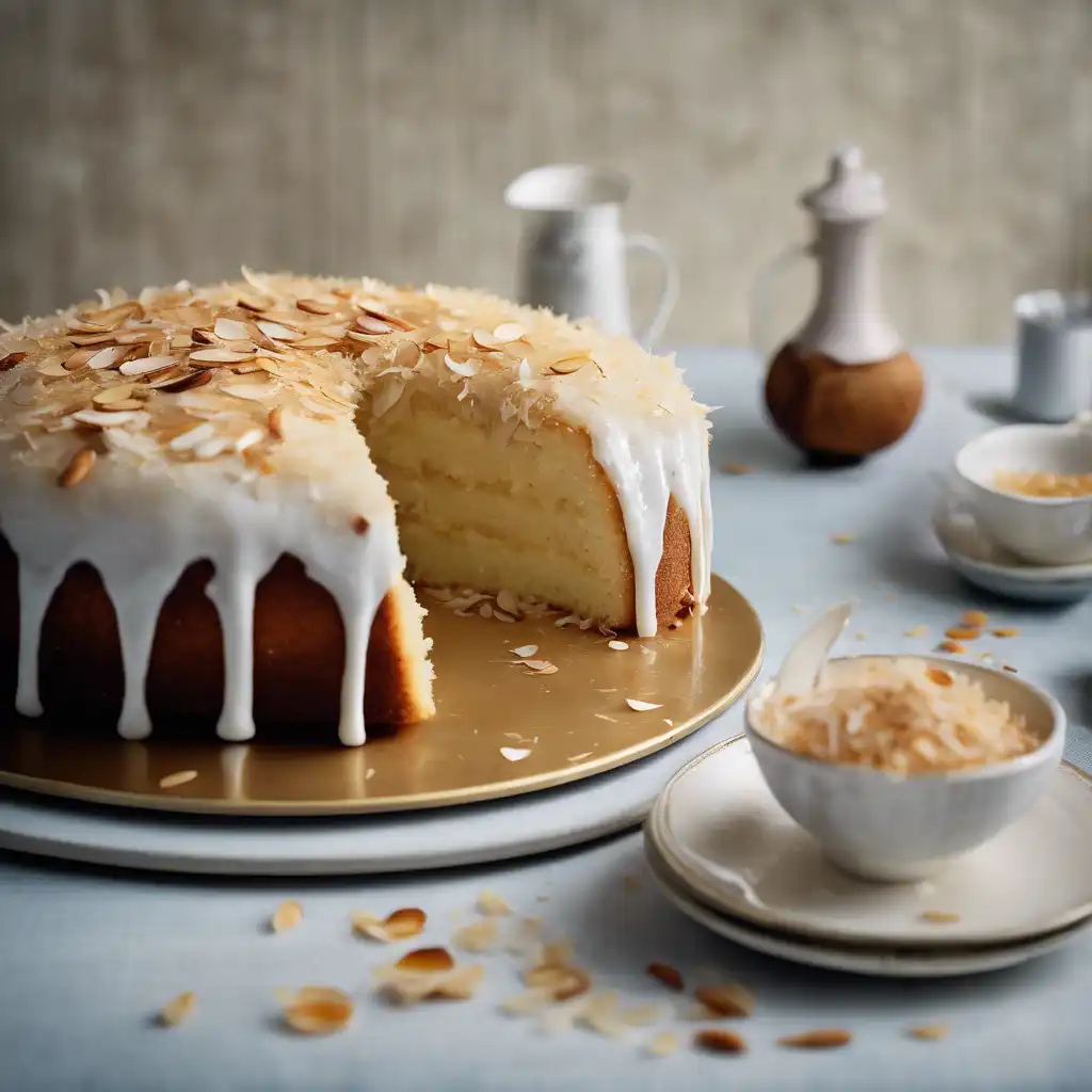 Coconut and Almond Cake