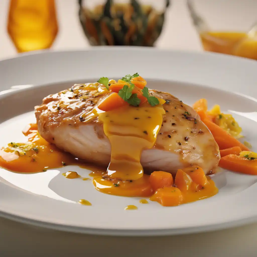 Chicken Breast in Passion Fruit Sauce