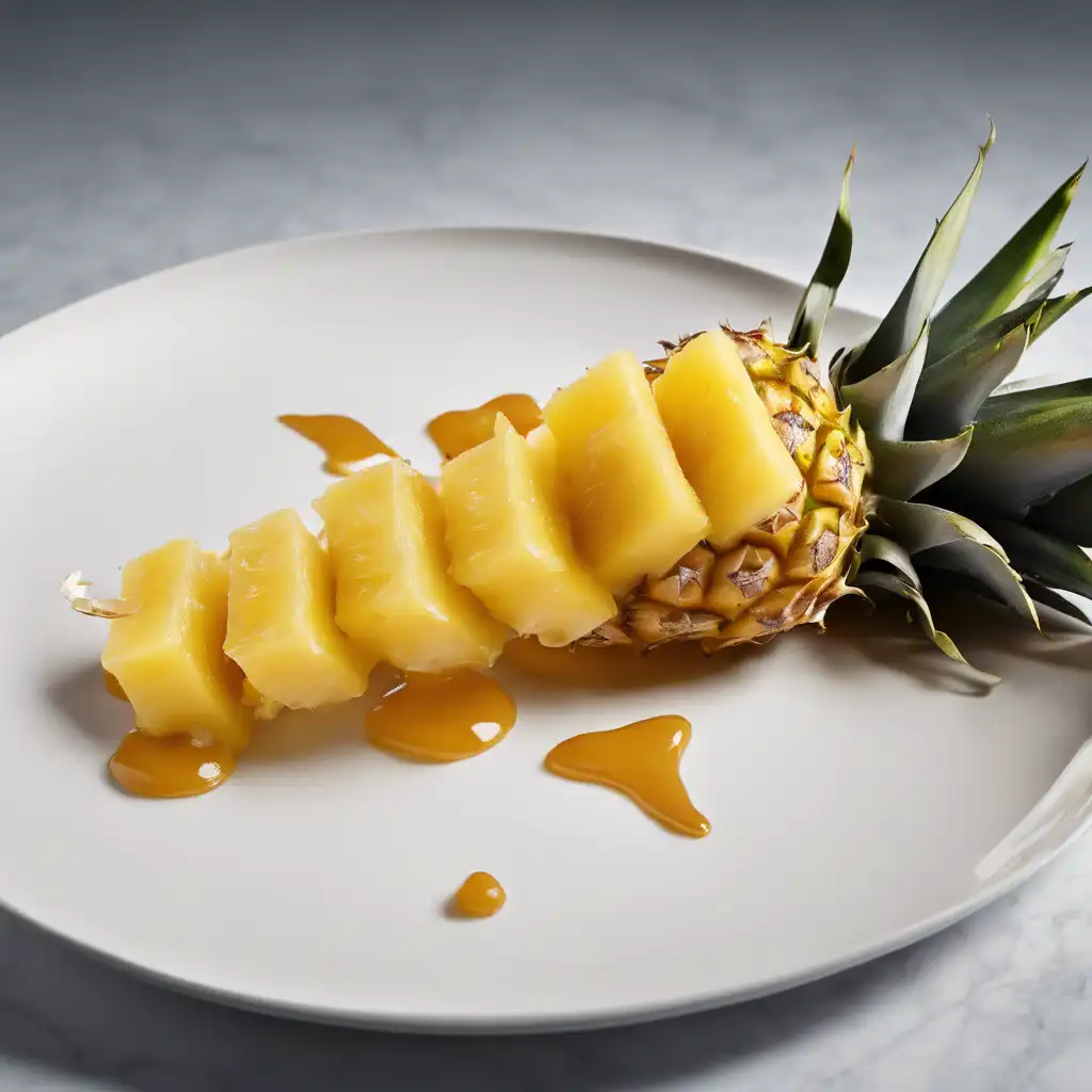 Pineapple Rind Sweet Treat