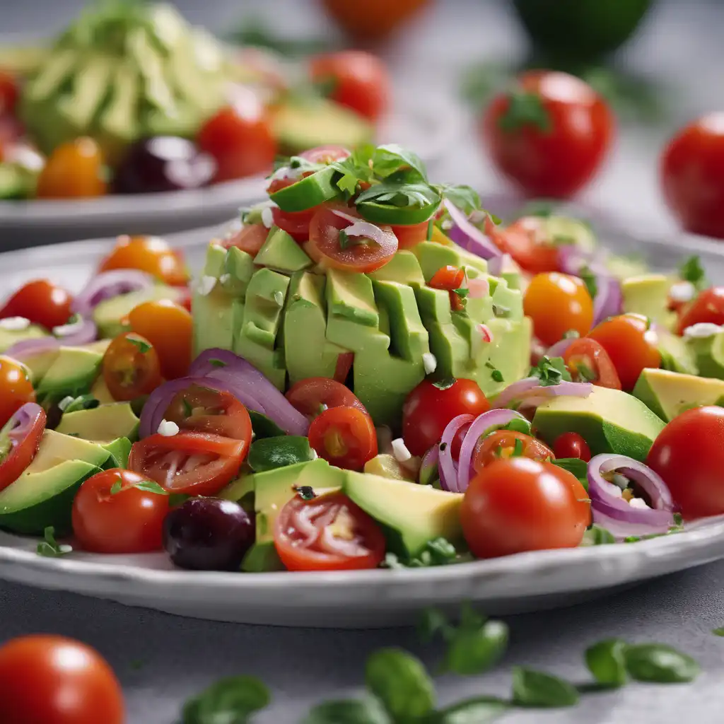 Avocado and Tomato Salad