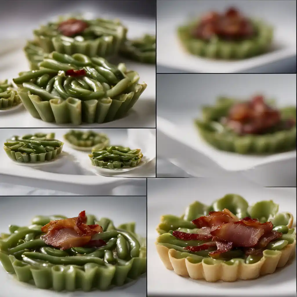 Green Bean Tartlets in Chinese Style