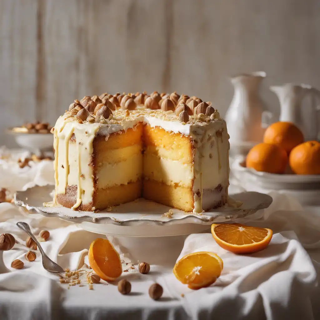 Easy Orange Cream Cake