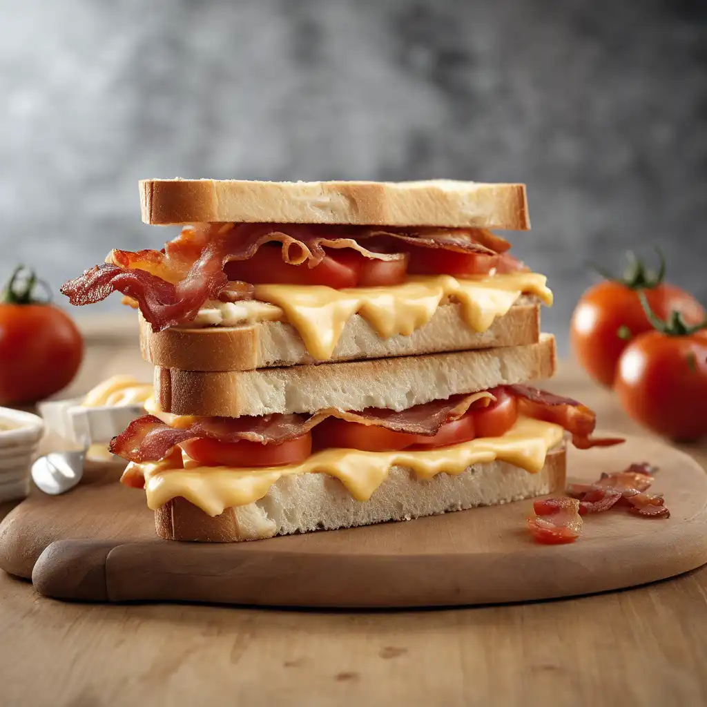 Tomato and Cheese Sandwich, Hot Style