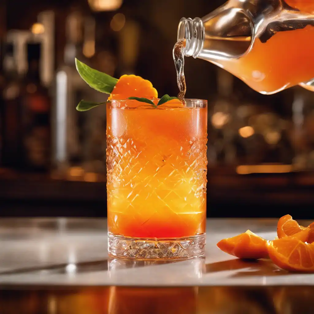 Mandarin Vodka Cocktail