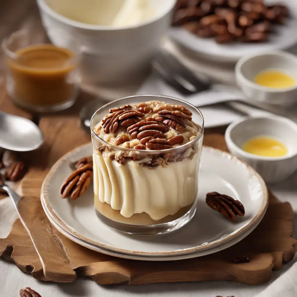 Pudding with Pecans