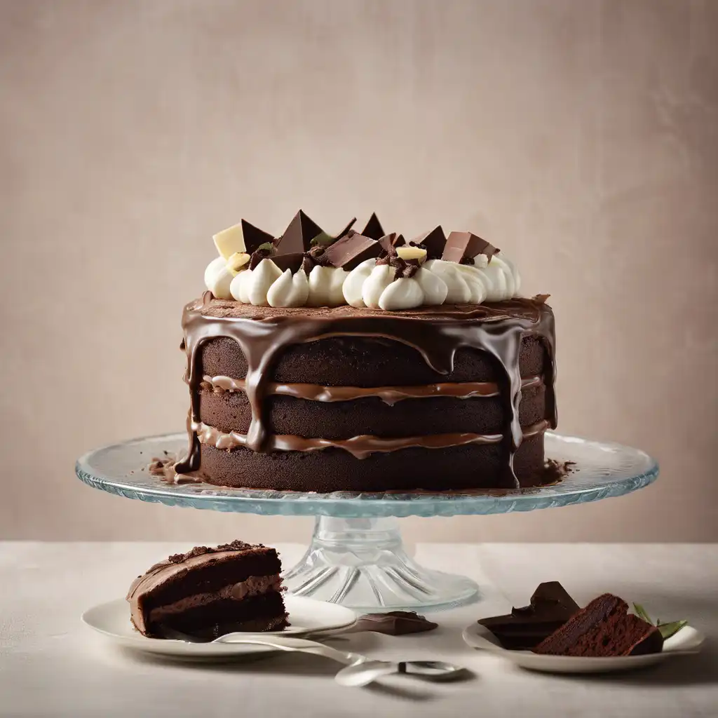 Chocolate Cake with Three Fillings