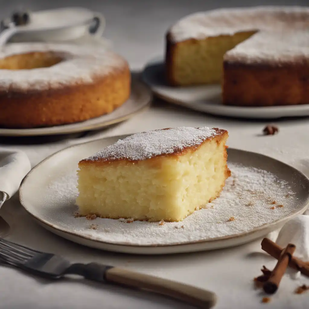 Ricotta Cake with Granulated Topping