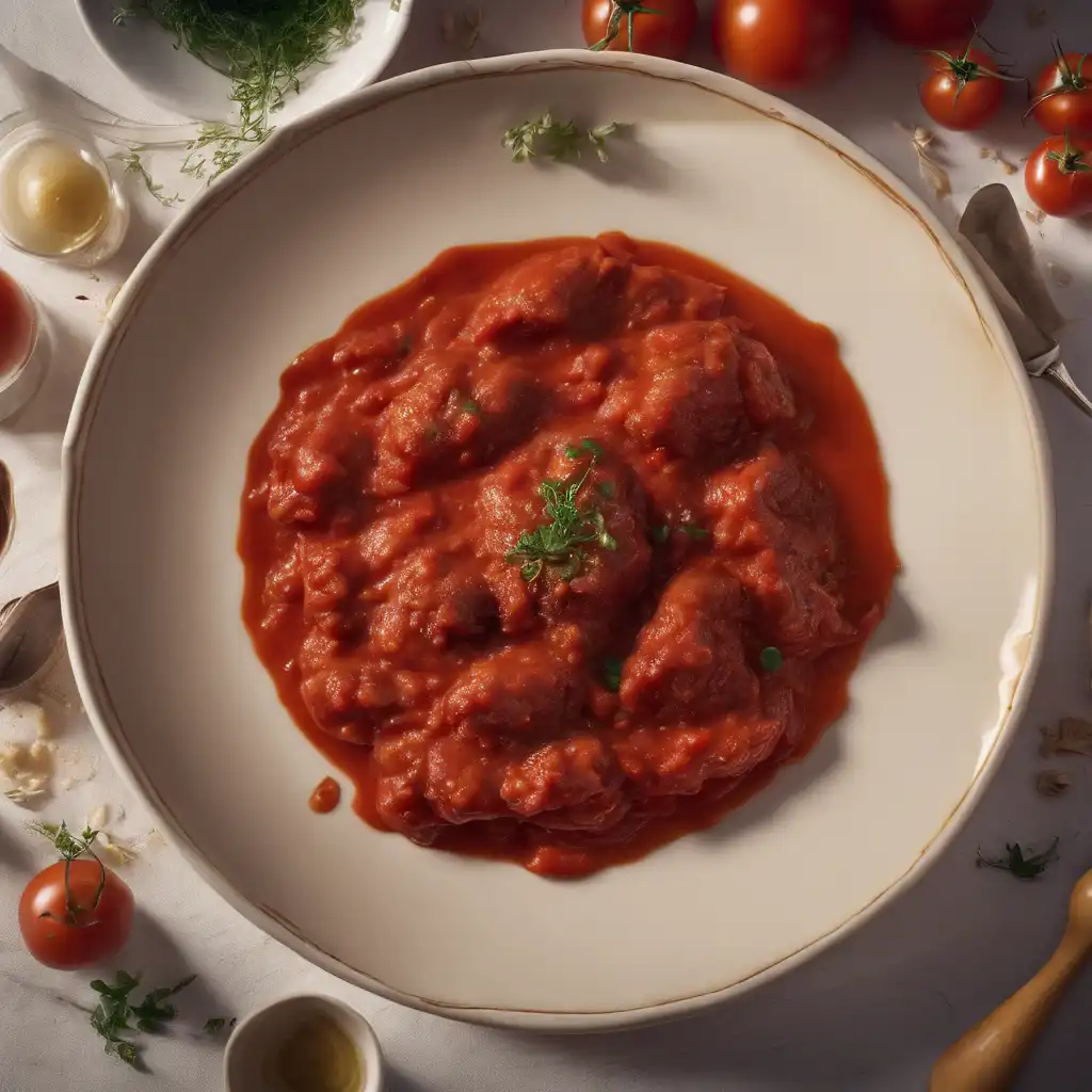 Tomato Sauce with Meat