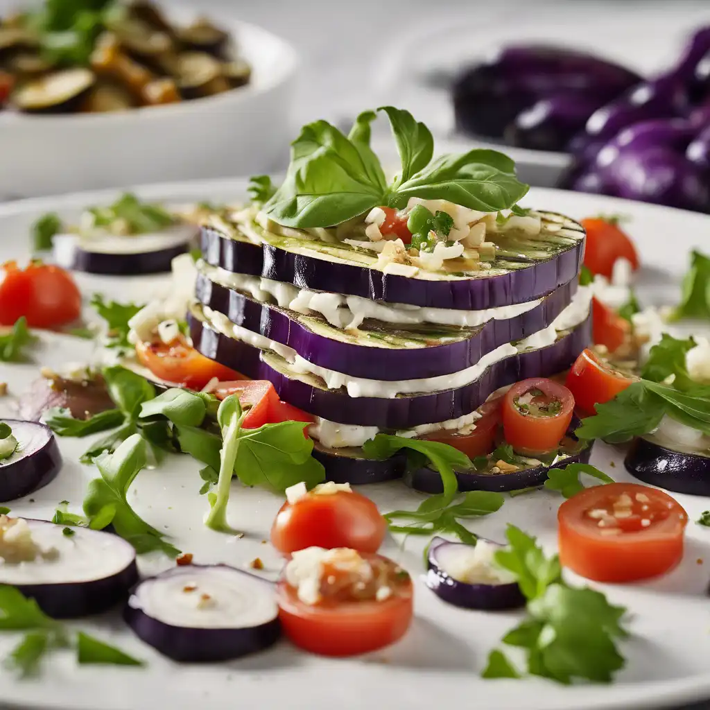 Eggplant Napoleon Salad