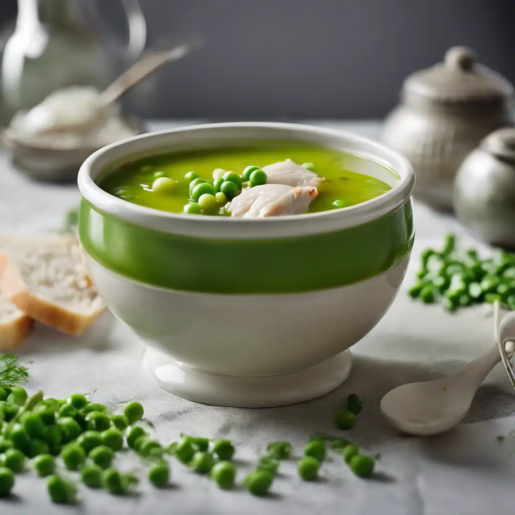 Chicken and Pea Soup