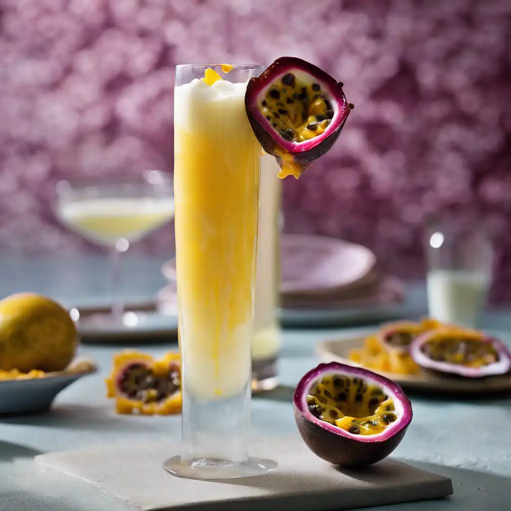 Mother's Milk and Passionfruit Cooler