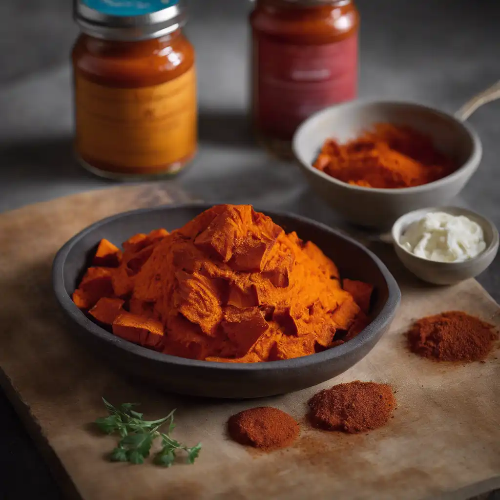 Paprika Paste (to accompany roasted sweet potato)