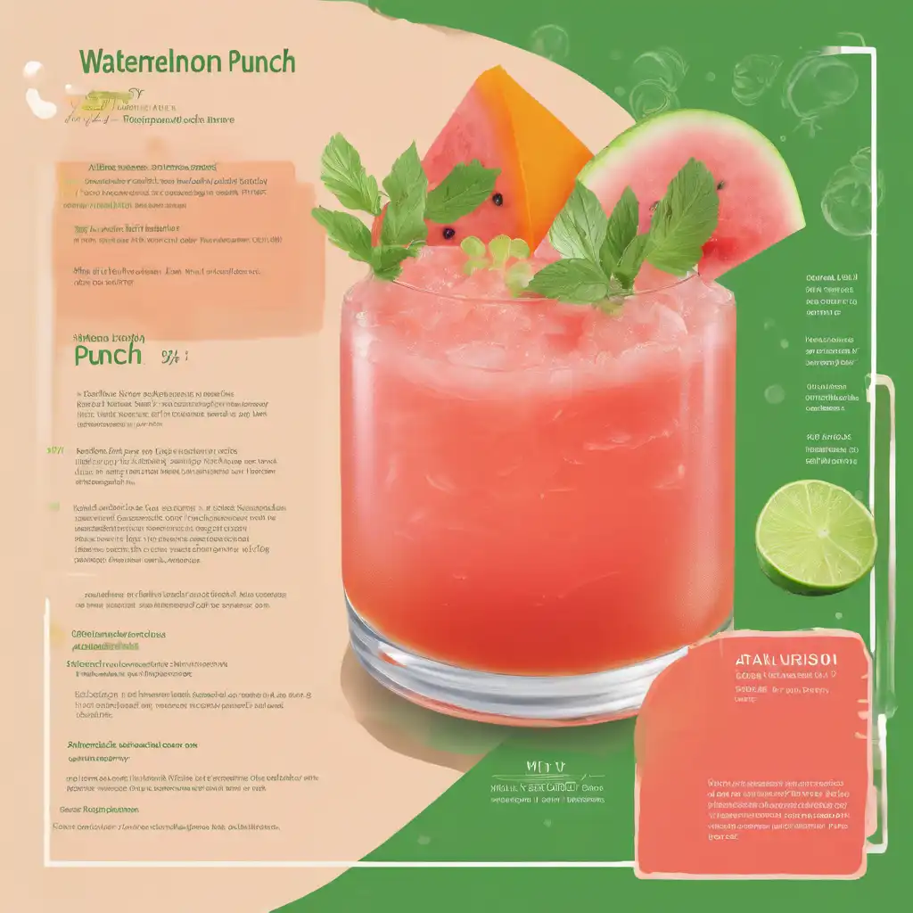 Watermelon and Papaya Punch