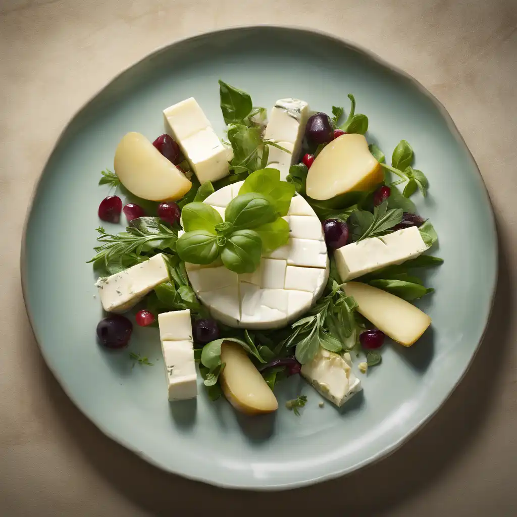 Brie and Sweet Herb Salad