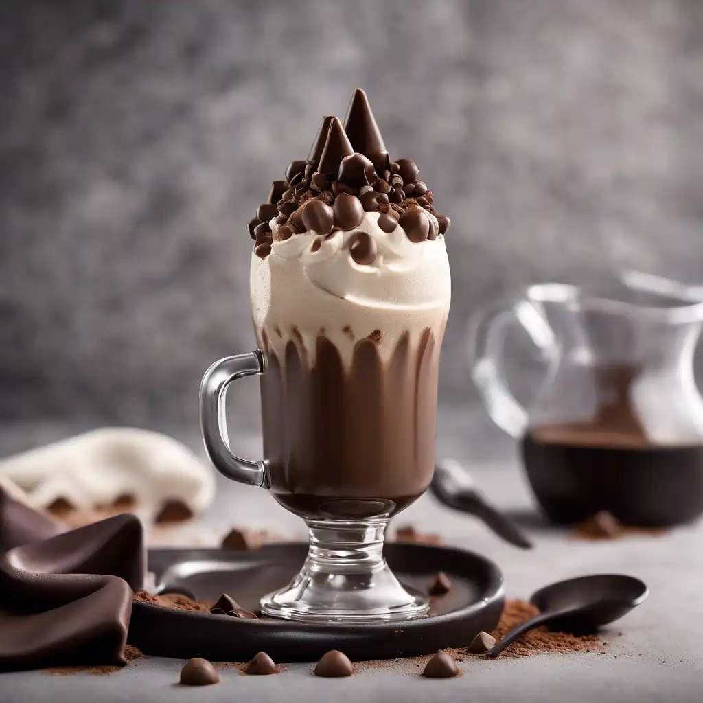 Coffee Foam with Chocolate