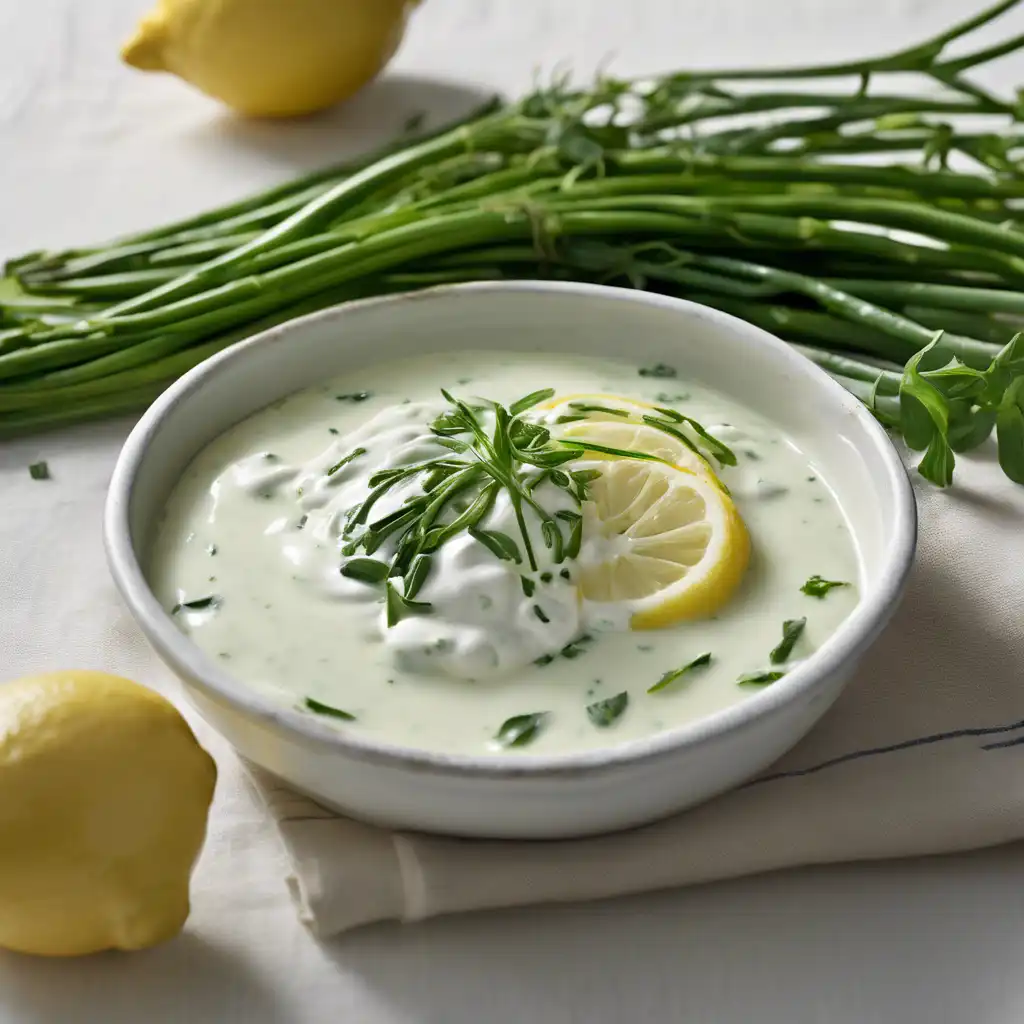 Lemon-Herb Sauce with Garlic and Yogurt