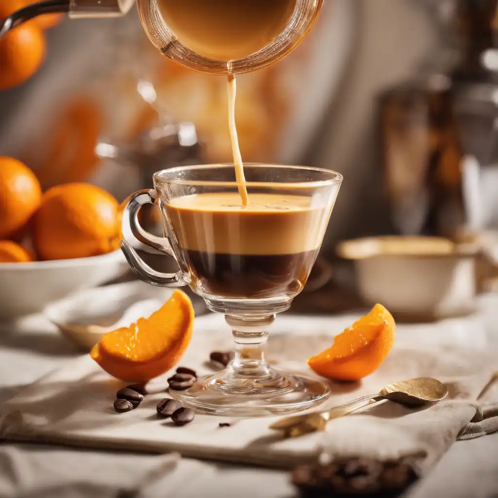 Orange Liqueur Coffee