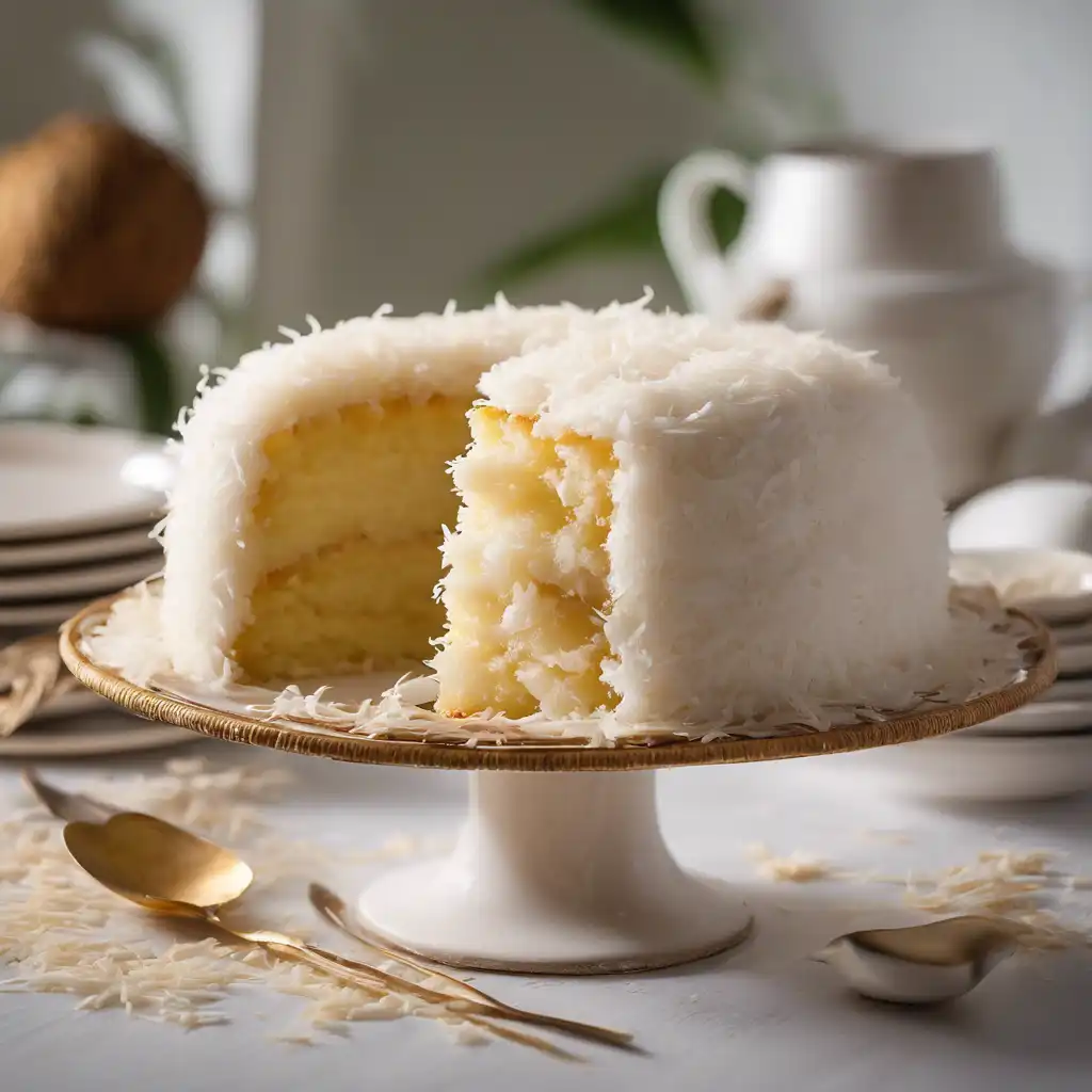 Coconut Cake Dona Mariquinha's Delight