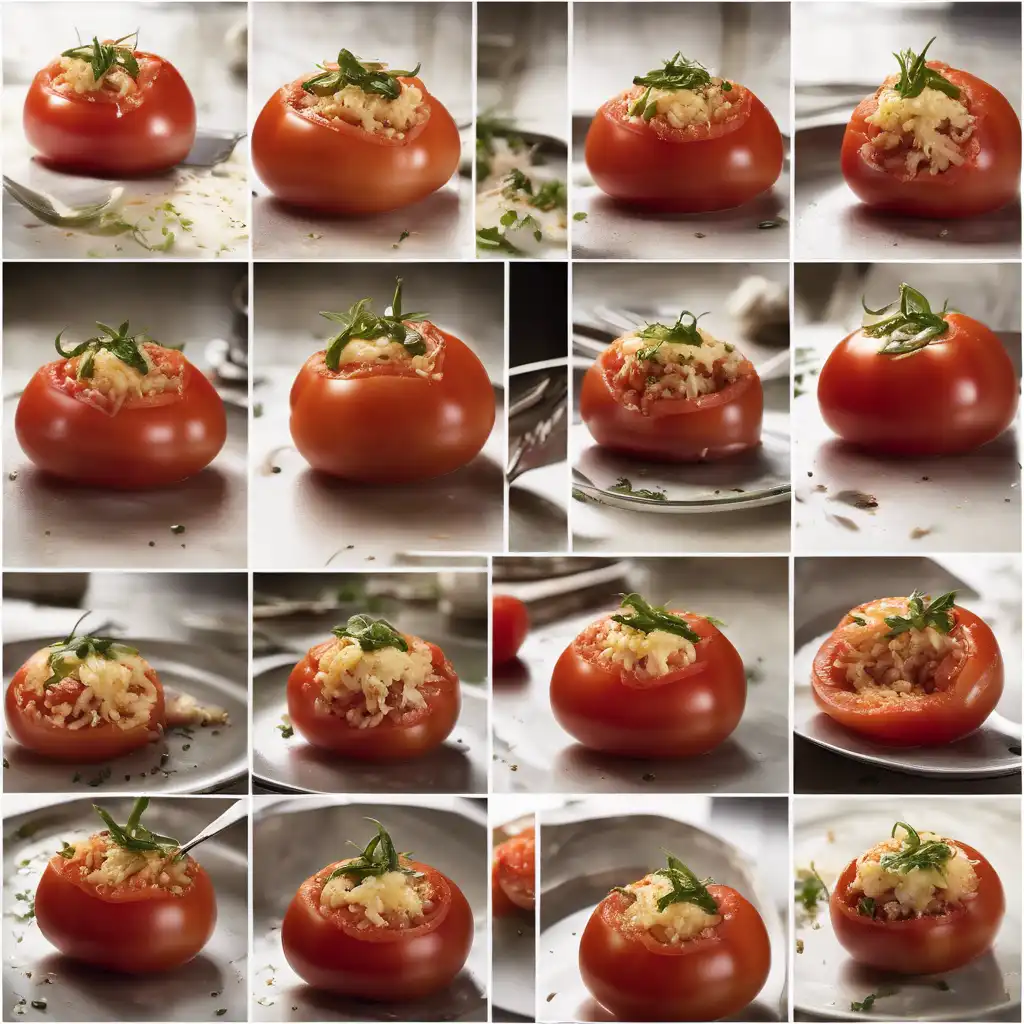 Tomato Stuffed with Rice